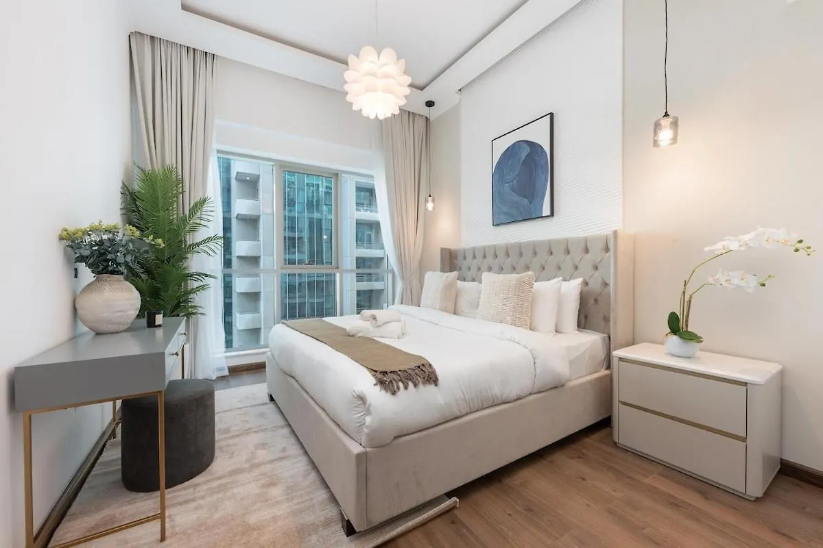 Elite 2-Bedroom Flat In Downton With Burj Khalifa View! Dubai
