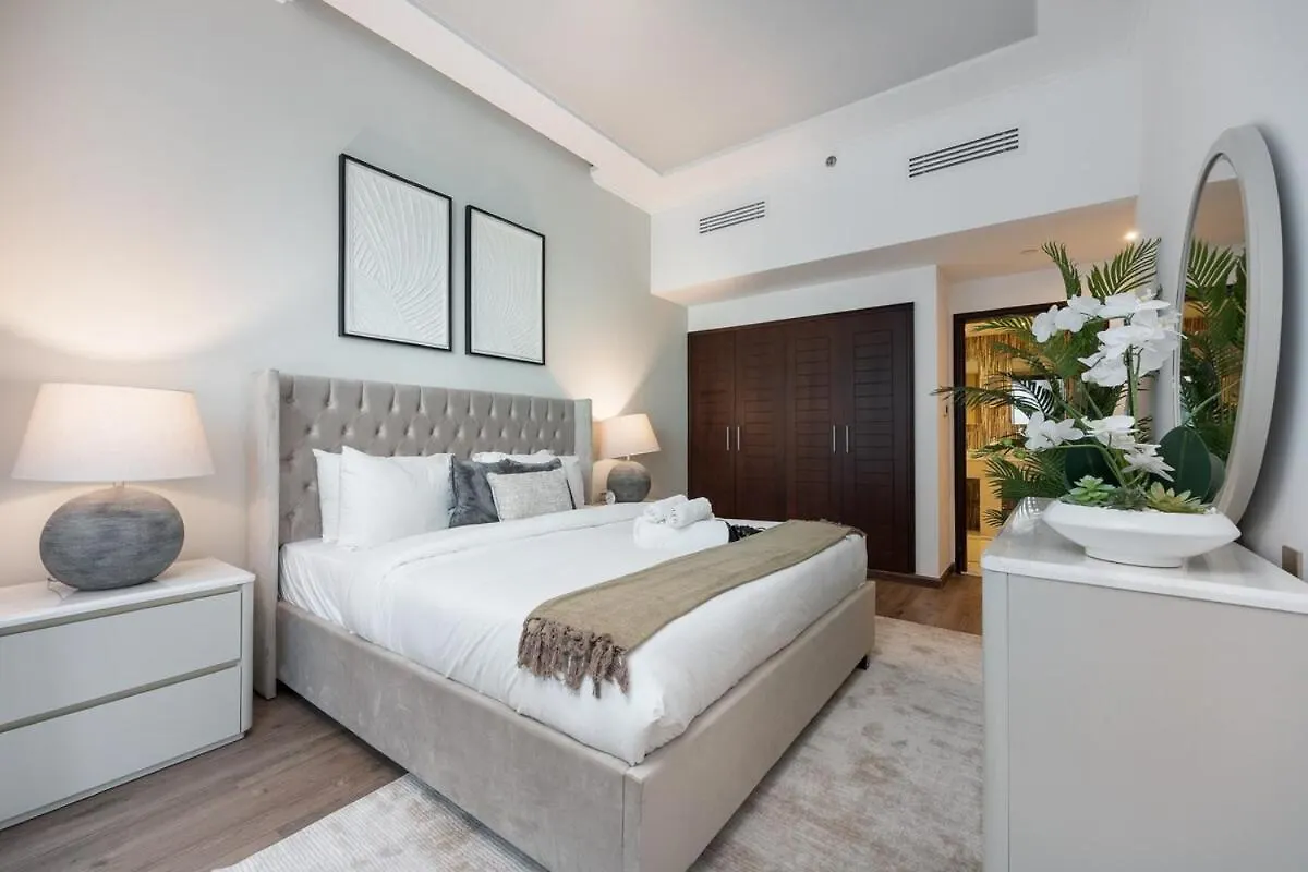 Elite 2-Bedroom Flat In Downton With Burj Khalifa View! 迪拜 公寓