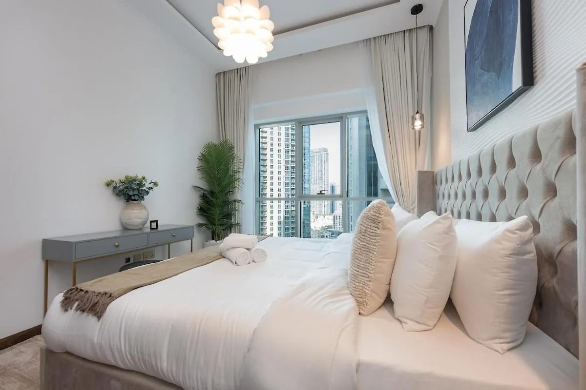 公寓 Elite 2-Bedroom Flat In Downton With Burj Khalifa View! 迪拜